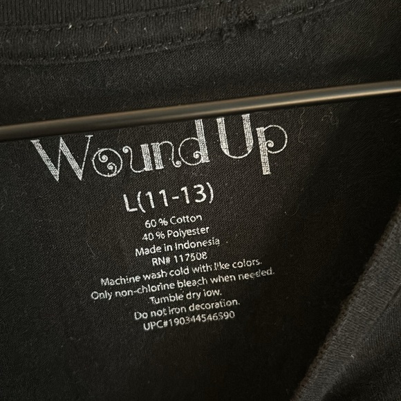 Wound Up “If you met my family you would understand” black women’s tee - Picture 3 of 4